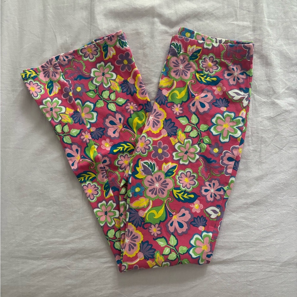 LA Hearts by Pacsun Hot Pink Floral Flare Pants
